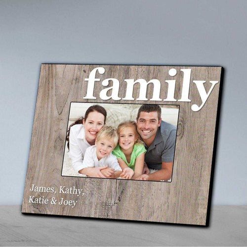 Personalized Family Picture Frame - All | JDS