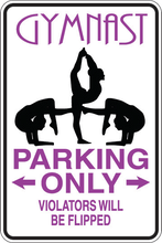 Load image into Gallery viewer, Personalized Novelty Sports Player Parking Sign, Bedroom Signs, Funny Gift Signs