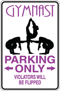 Personalized Novelty Sports Player Parking Sign, Bedroom Signs, Funny Gift Signs