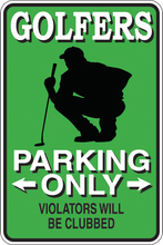 Load image into Gallery viewer, Personalized Novelty Sports Player Parking Sign, Bedroom Signs, Funny Gift Signs