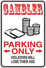 Load image into Gallery viewer, Personalized Novelty Sports Player Parking Sign, Bedroom Signs, Funny Gift Signs