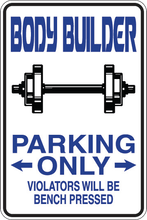 Load image into Gallery viewer, Personalized Novelty Sports Player Parking Sign, Bedroom Signs, Funny Gift Signs