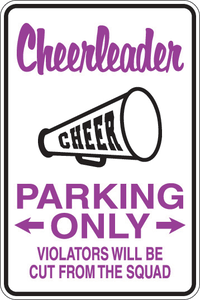 Personalized Novelty Sports Player Parking Sign, Bedroom Signs, Funny Gift Signs