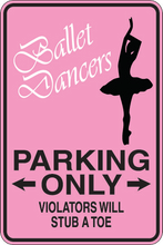 Load image into Gallery viewer, Personalized Novelty Sports Player Parking Sign, Bedroom Signs, Funny Gift Signs