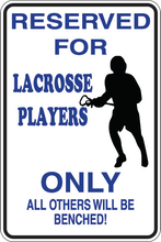 Load image into Gallery viewer, Personalized Novelty Sports Player Parking Sign, Bedroom Signs, Funny Gift Signs