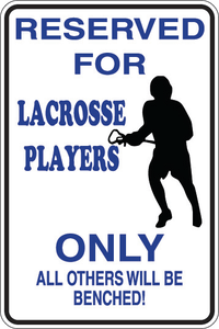 Personalized Novelty Sports Player Parking Sign, Bedroom Signs, Funny Gift Signs