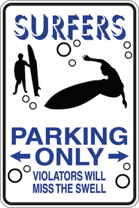 Personalized Novelty Sports Player Parking Sign, Bedroom Signs, Funny Gift Signs