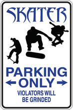 Load image into Gallery viewer, Personalized Novelty Sports Player Parking Sign, Bedroom Signs, Funny Gift Signs