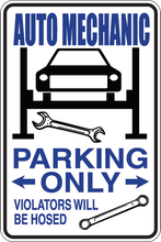 Load image into Gallery viewer, Personalized Novelty Sports Player Parking Sign, Bedroom Signs, Funny Gift Signs