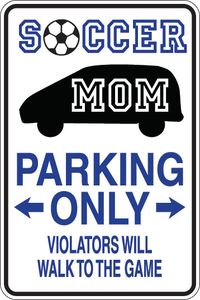 Personalized Novelty Sports Player Parking Sign, Bedroom Signs, Funny Gift Signs