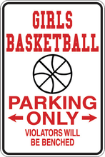 Load image into Gallery viewer, Personalized Novelty Sports Player Parking Sign, Bedroom Signs, Funny Gift Signs