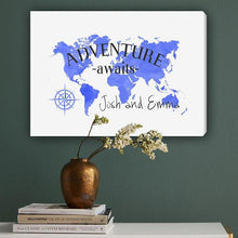 Load image into Gallery viewer, 18&quot;x 24&quot; Adventure Awaits Colorful Canvas | JDS
