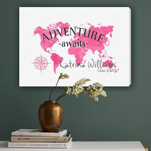 Load image into Gallery viewer, 18&quot;x 24&quot; Adventure Awaits Colorful Canvas | JDS