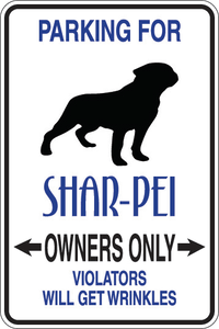 Personalized Novelty Pet Parking Sign, Animal Lover Signs, Funny Gift Signs