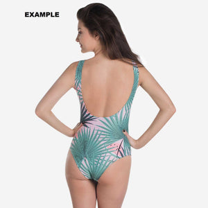 Your Personal Design All Over One Piece Bathing Swim Suit