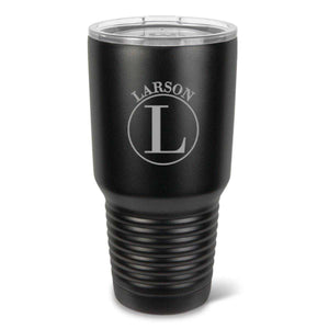 Personalized HÃºsavÃ­k 30 oz. Black Matte Double Wall Insulated Tumbler - Personalized Tumbler for Groomsmen - All | JDS