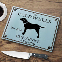 Load image into Gallery viewer, Personalized Cutting Boards - Glass - Cabin Decor - Cabin Series | JDS