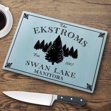Load image into Gallery viewer, Personalized Cutting Boards - Glass - Cabin Decor - Cabin Series | JDS
