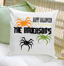 Load image into Gallery viewer, Personalized Halloween Throw Pillows | JDS