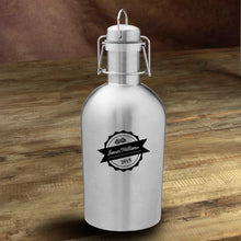 Load image into Gallery viewer, Personalized Stainless Steel Beer Growler | JDS
