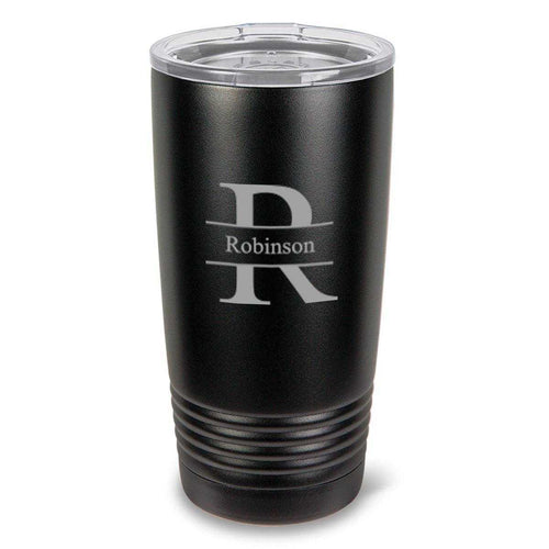 Monogrammed HÃºsavÃ­k 20 oz. Black Matte Double Wall Insulated Tumbler - All | JDS