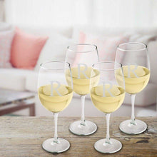 Load image into Gallery viewer, Personalized Wine Glasses - Set of 4 - White Wine - Wedding Gifts | JDS