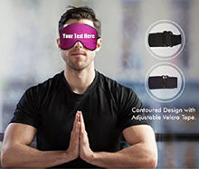 Load image into Gallery viewer, Custom Personalized Designed Sleeping Mask