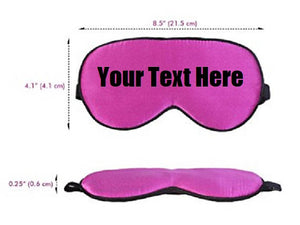 Custom Personalized Designed Sleeping Mask