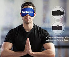 Load image into Gallery viewer, Custom Personalized Designed Sleeping Mask