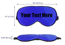 Load image into Gallery viewer, Custom Personalized Designed Sleeping Mask