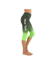 Load image into Gallery viewer, Custom Personalized Designed Ombre Yoga Pants Workout Leggings