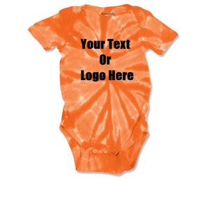 Custom Personalized Baby Tie-dye Infant Body Suit (creeper, Romper)
