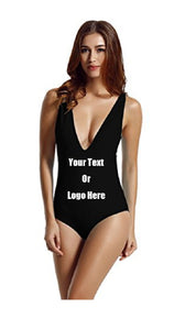 Custom Personalized Designed One Piece Bathing Swim Suit