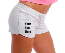 Load image into Gallery viewer, Custom Personalized Designed Sexy Yoga Booty Shorts