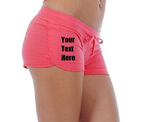 Custom Personalized Designed Sexy Yoga Booty Shorts