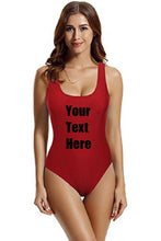 Load image into Gallery viewer, Custom Personalized Designed One Piece Bathing Swim Suit