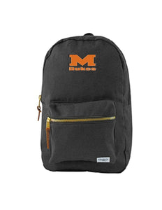 Custom Personalized Cotton Canvas Backpack. Great For School Or College.