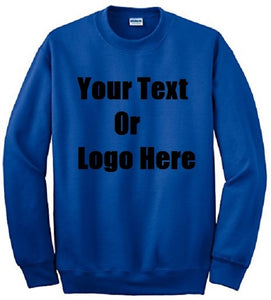 Custom Personalized Design Your Own Sweatshirt