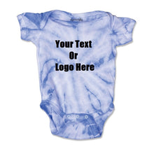 Load image into Gallery viewer, Custom Personalized Baby Tie-dye Infant Body Suit (creeper, Romper)