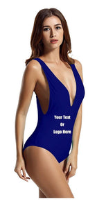 Custom Personalized Designed One Piece Bathing Swim Suit