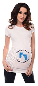 Custom Personalized Designed Maternity T-shirt