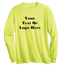 Load image into Gallery viewer, Custom Personalized Design Your Own Long-sleeve T-shirt