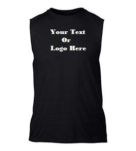 Custom Personalized Design Your Own Sleeveless Tee