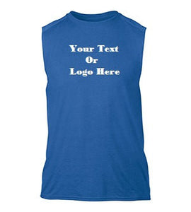 Custom Personalized Design Your Own Sleeveless Tee