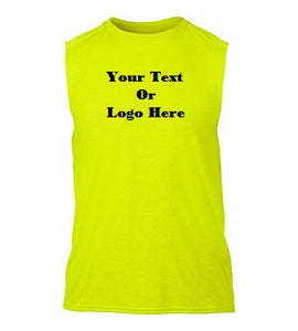 Custom Personalized Design Your Own Sleeveless Tee