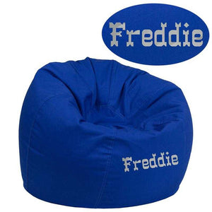 Custom Designed Bean Bag Chair for Kids or Adult's With Your Personalized Name