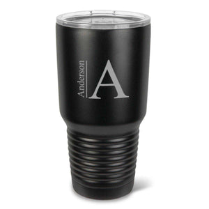 Personalized HÃºsavÃ­k 30 oz. Black Matte Double Wall Insulated Tumbler - Personalized Tumbler for Groomsmen - All | JDS