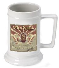 Load image into Gallery viewer, Personalized Ceramic Beer Stein - Personalized Ceramic Beer Mug - All | JDS