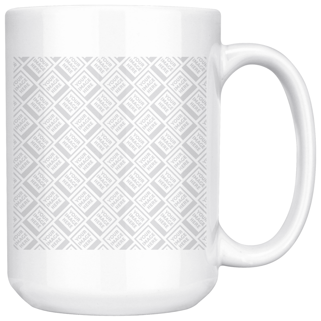 Mug Personalized -White 15 oz | teelaunch