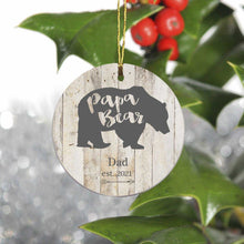 Load image into Gallery viewer, Personalized Family Ornament - Christmas - Bear Family | JDS